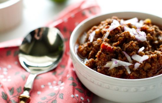 Texas Keto Venison Chili