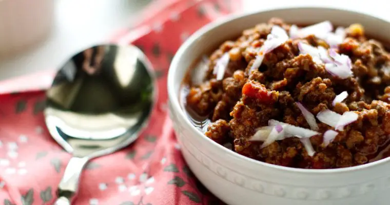 Texas Keto Venison Chili