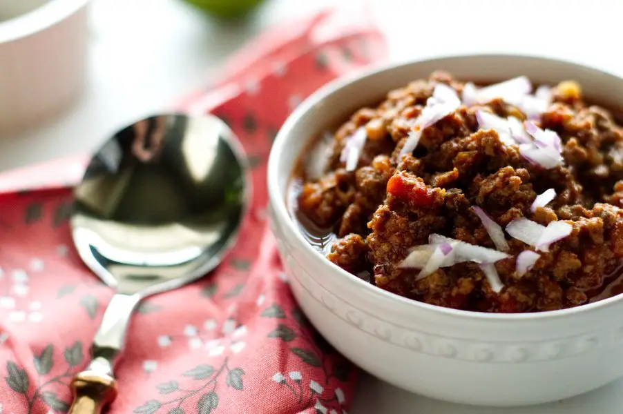 Texas Venison Chili - Low Carb Gluten Free