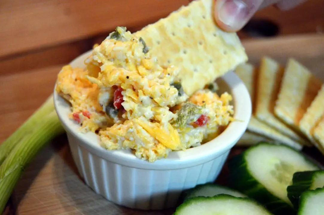 Jalapeno Pimento Cheese - A spicy kicked up version of a Southern classic!