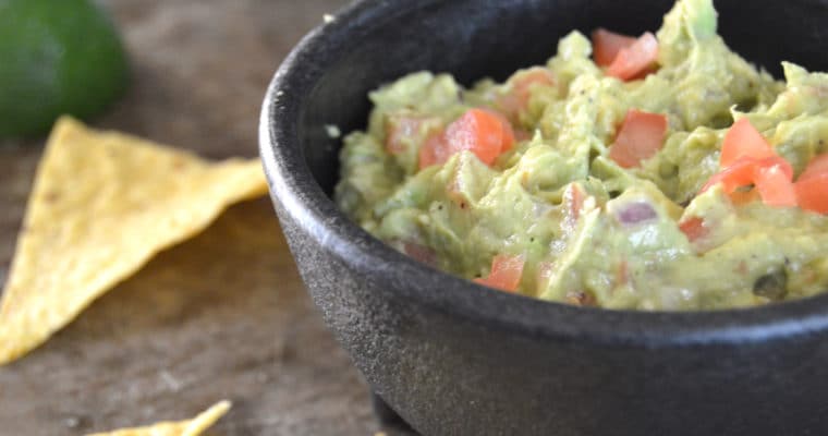 Authentic & Simple Texas Guacamole