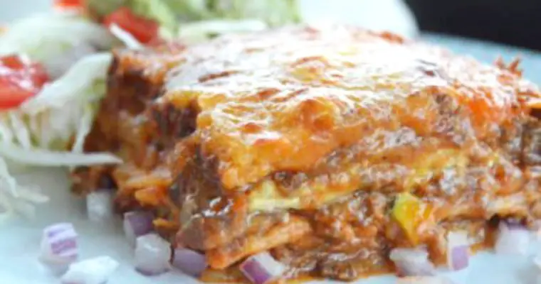 Tex-Mex Enchilada Casserole – Low Carb