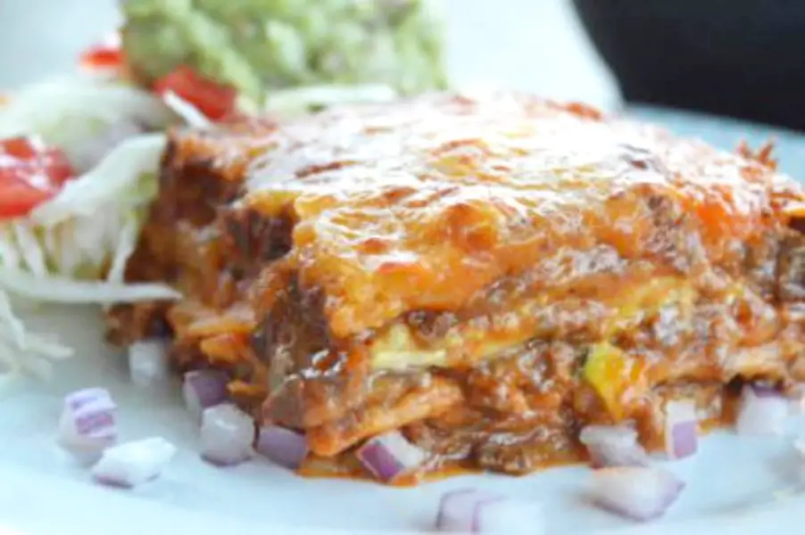 Low Carb Enchilada Casserole