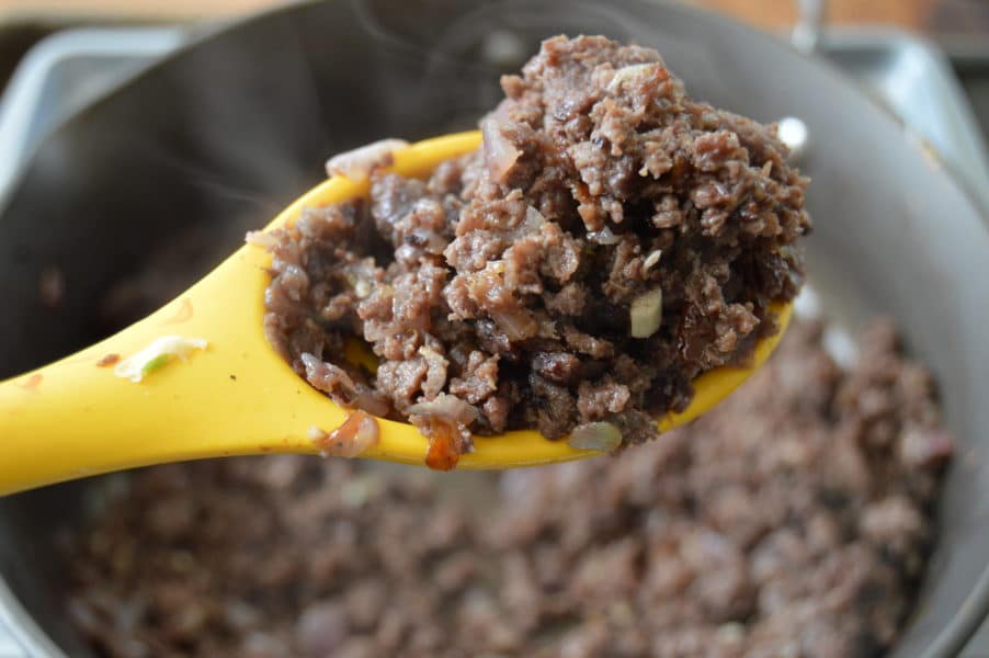 Tex- Mex Taco Meat is only ground meat recipe you will ever need! Perfectly seasoned ground meat seasoned with onions and spices is the perfect start to any of your favorite meals! Gluten Free, Low Carb, Paleo Friendly