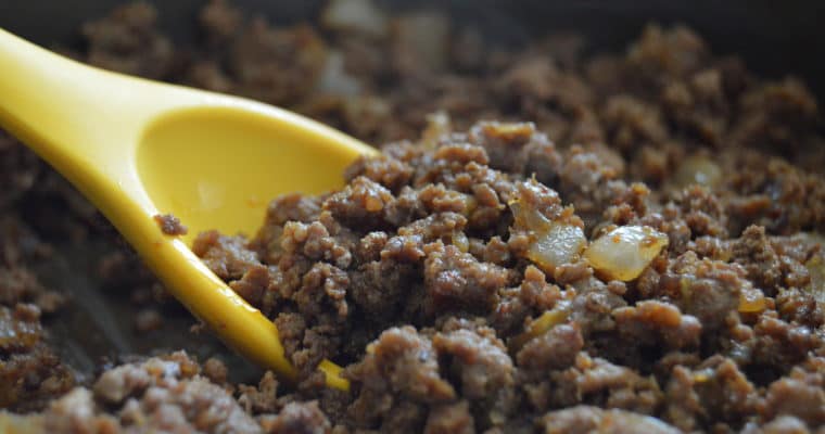 Tex-Mex Taco Meat – The only ground meat recipe you will ever need!  Great for meal planning!