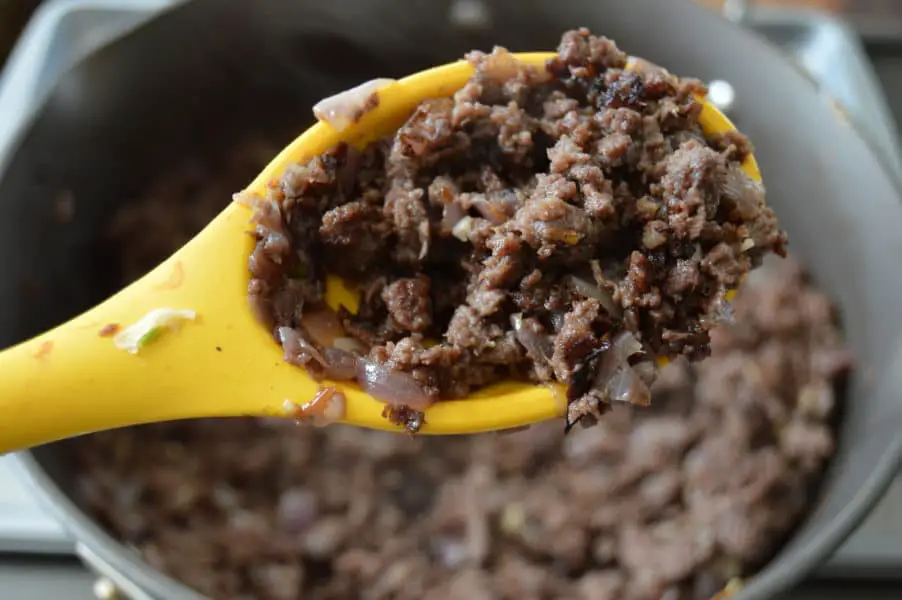 Tex- Mex Taco Meat is only ground meat recipe you will ever need! Perfectly seasoned ground meat seasoned with onions and spices is the perfect start to any of your favorite meals! Gluten Free, Low Carb, Paleo Friendly