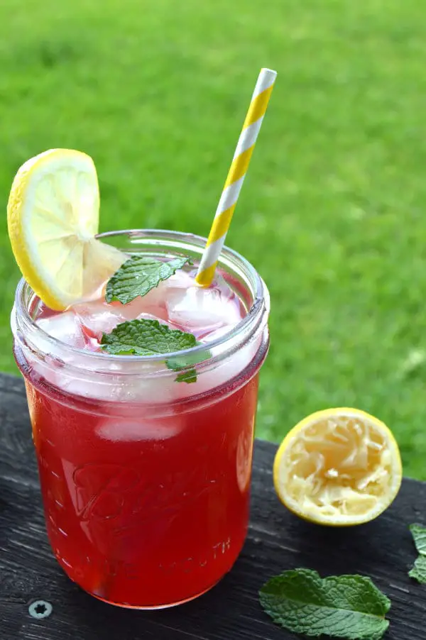Pomegranate Mint Lemonade takes this refreshing summer drink over the top. Tart, cool, sweet and sour...it is lemonade at its finest!
