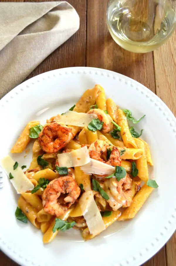 Crazy Cajun Shrimp Pasta is one of our go-to special occasion meals....gluten free, quick and easy, comforting, indulgent...crazy good!