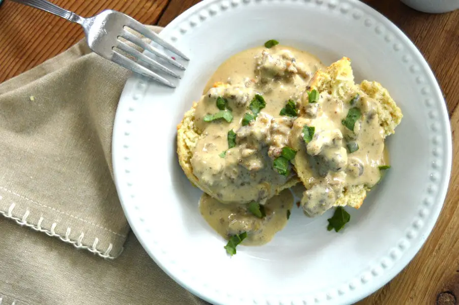 jalapeno sausage sawmill gravy gluten free