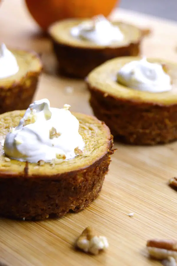 Low carb Maple Pecan Pumpkin Pie