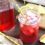 Sugar Free Hibiscus Lemonade