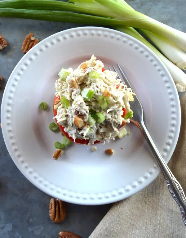 Pecan Chicken Salad Keto Gluten Free Low Carb