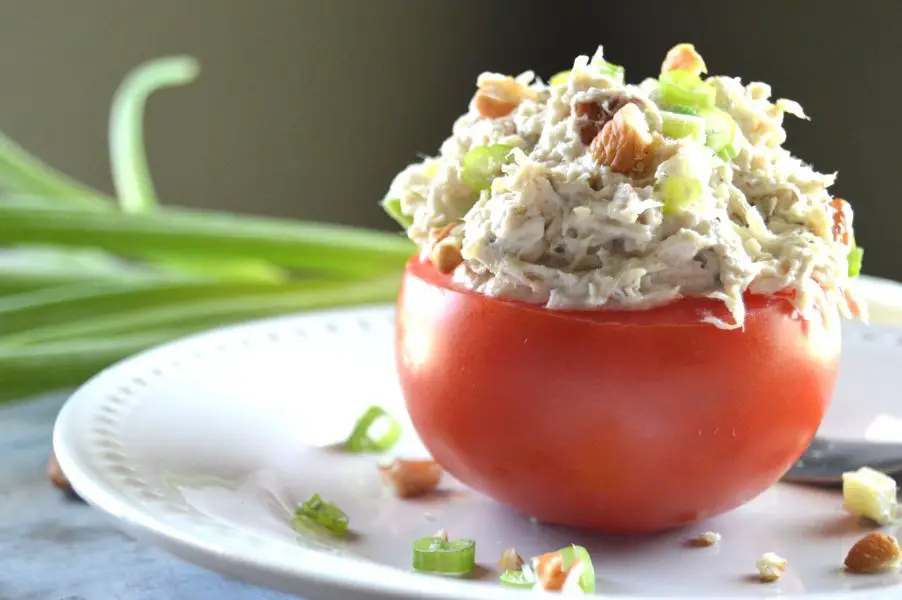 Pecan Chicken Salad Keto Gluten Free Low Carb