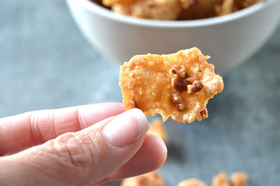 keto / Low Carb Pecan Toffee Crunch