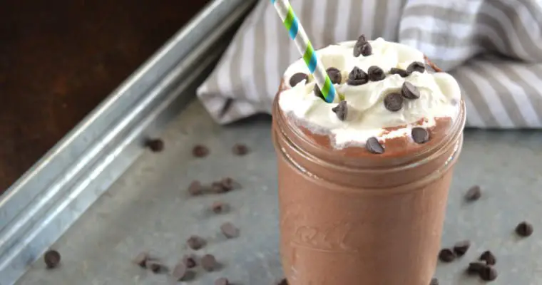 Frozen Hot Chocolate – Keto, Low Carb, Dairy Free