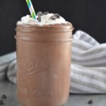 keto low carb frozen hot chocolate