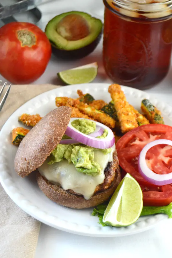 Loaded Chorizo Burger on Bun