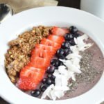 Low Carb Acai Berry Bowl