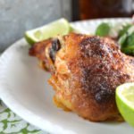 Pico de Gallo Crispy Chicken Thighs