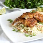 Blacken Redfish Taco Bowls Low Carb, Gluten Free, Keto