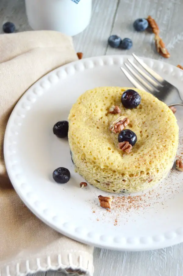 Low Carb, Keto, Gluten Free Blueberry Pecan French Toast