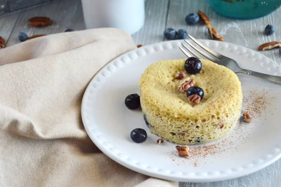 Keto, Gluten Free Blueberry Pecan Low Carb French Toast