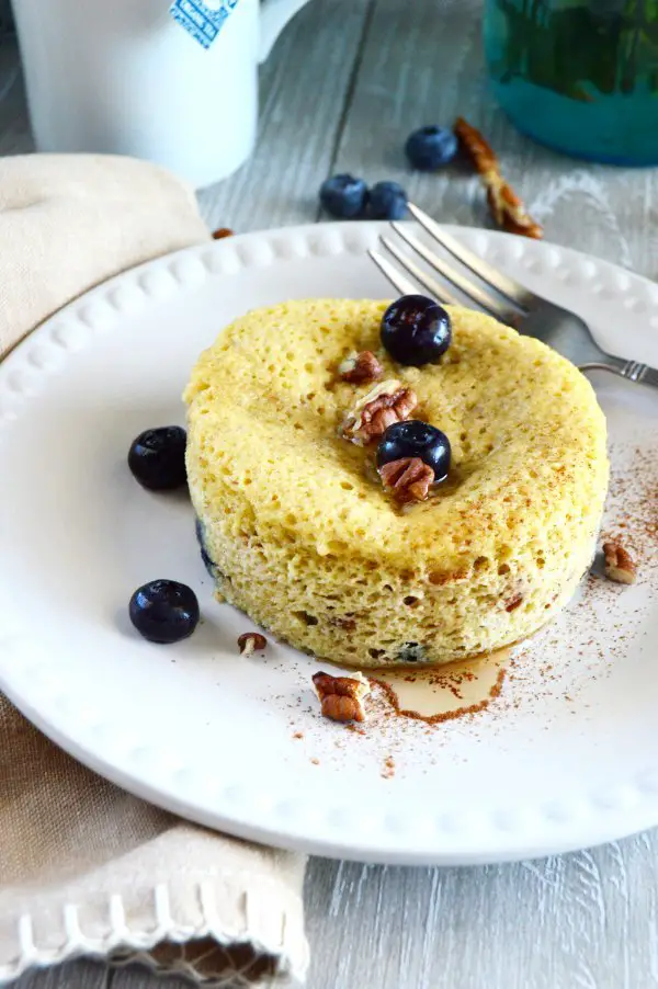 Low Carb, Keto, Gluten Free Blueberry Pecan French Toast