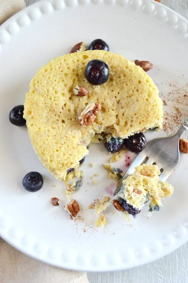 Low Carb, Keto, Gluten Free Blueberry Pecan French Toast