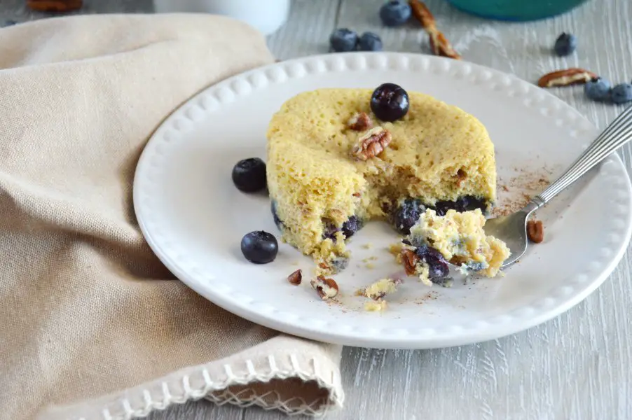 Low Carb, Keto, Gluten Free Blueberry Pecan French Toast