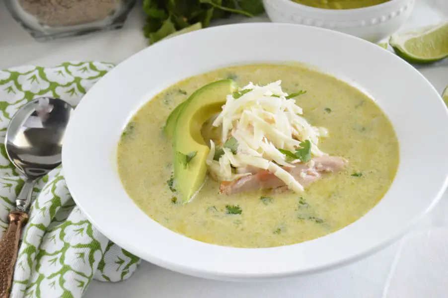 Chicken Verde Enchilada Soup 2