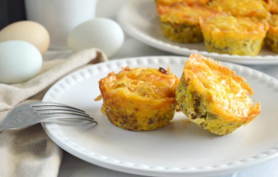 Sausage Green Chile Egg Muffins