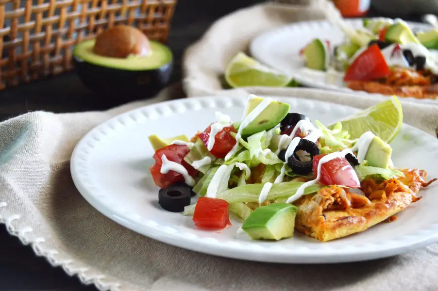 Tex-Mex Chicken Taco Pizza - Low Carb, Keto, Gluten Free