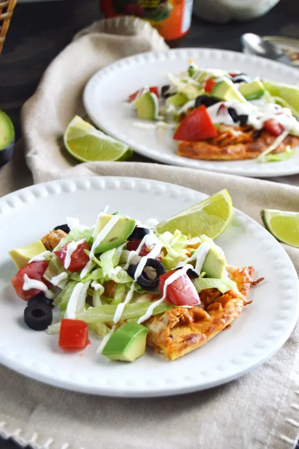 Tex-Mex Chicken Taco Pizza - Low Carb, Keto, Gluten Free