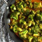 Thai Red Curry Broccoli - Dairy Free, Gluten Free, Low Carb, Keto, vegan