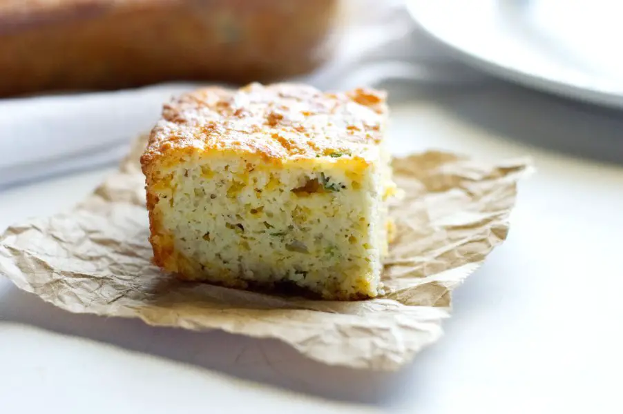 Low Carb Jalapeno Cheddar Cornbread