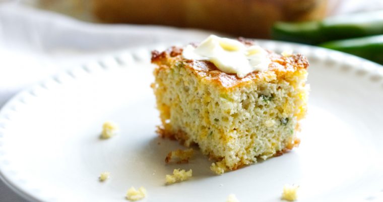 Jalapeno Cheddar Low Carb Cornbread