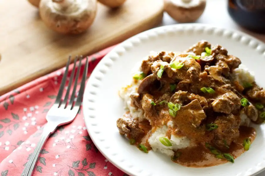 Venison Stroganoff - Low Carb, Keto, Gluten Free