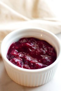 Cranberry Horseradish Dipping Sauce for Bacon Wrapped Shrimp