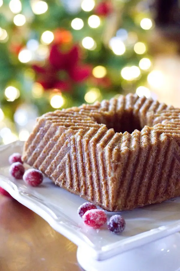 Holiday Keto Rum Cake - Low Carb, Gluten Free