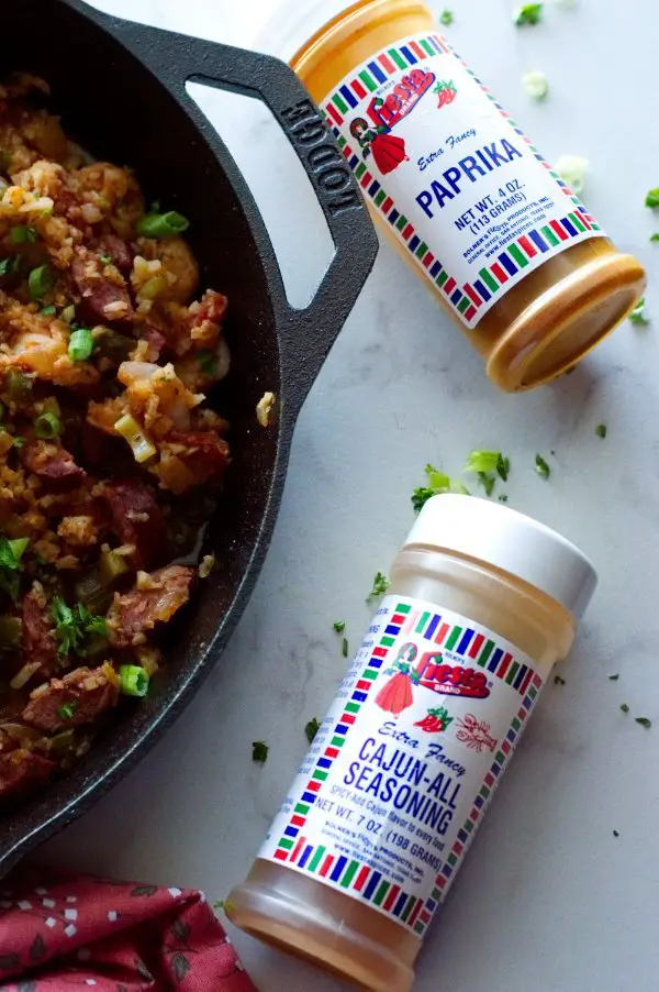 Keto Jambalaya with spices