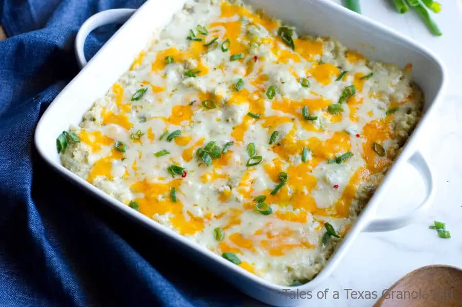 Green Chili Cauliflower Casserole