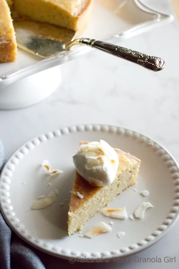 Dairy Free Low Carb Coconut Cake