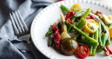 Asparagus Salad with Lemon Vinaigrette