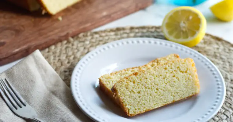 Keto Lemon Loaf Cake