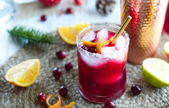 Keto Cranberry Margarita