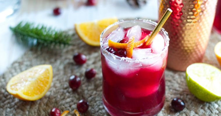 Keto Cranberry Margarita