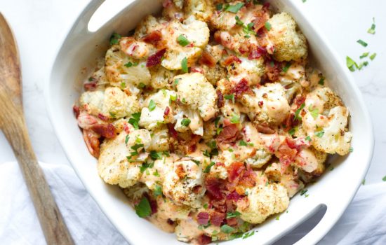 Roasted Cauliflower with Aioli