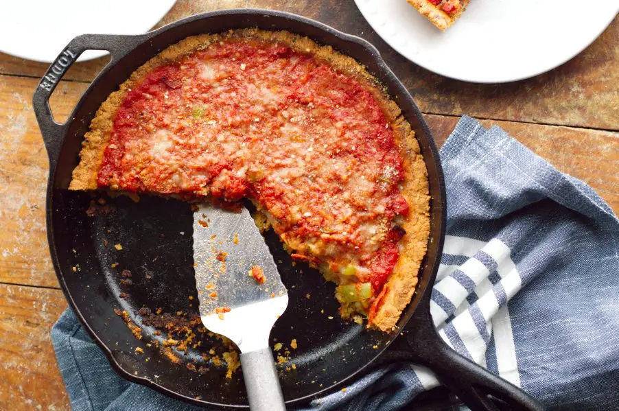 Cast Iron Deep Dish Pizza Pan Recipe, Recipe