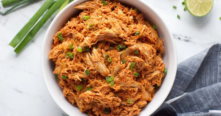 Keto Mexican Shredded Chicken