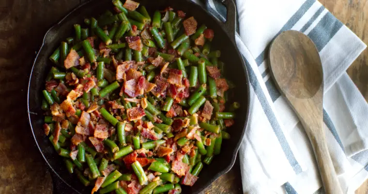 Easy Italian Green Beans